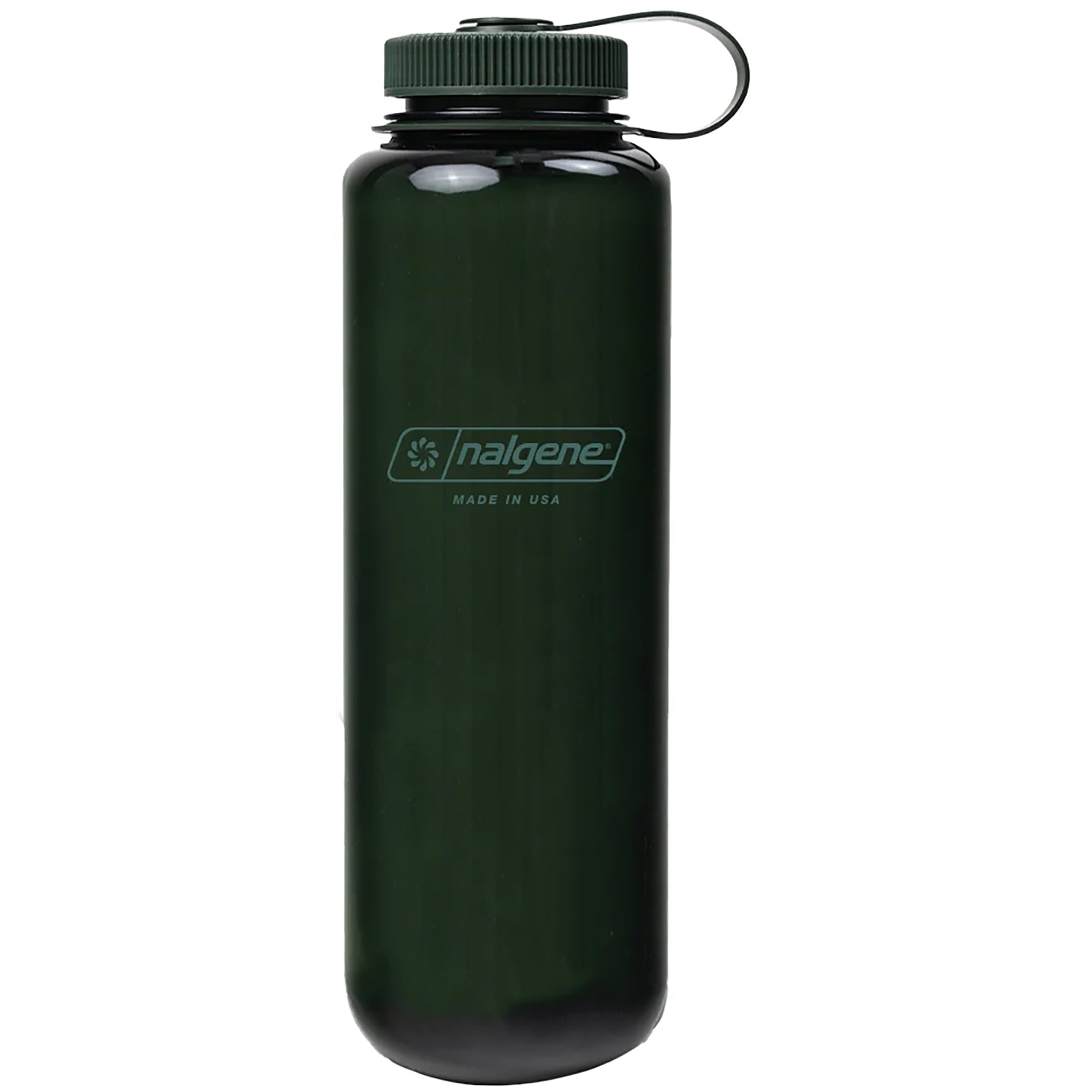 Nalgene Sustain Tritan BPA-Free Water Bottle Made with Material Derived from 50% Plastic Waste (using ISCC certified mass balance), 48 OZ, Wide Mouth, Blue - 9HQS