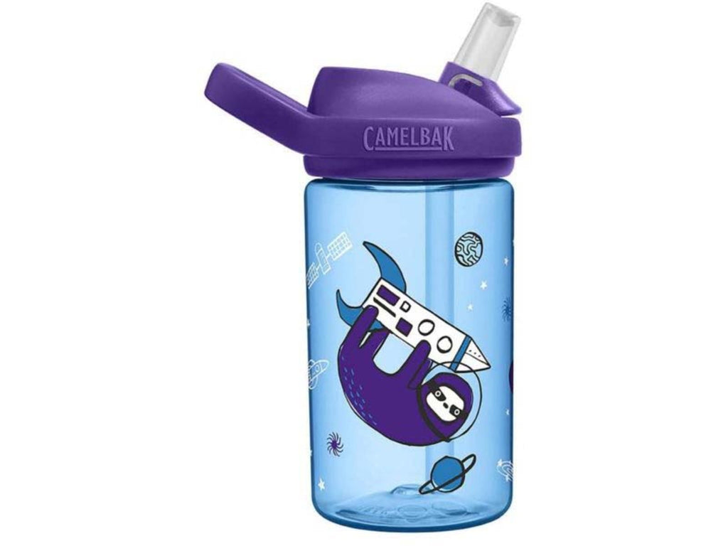 Camelbak Eddy+ Kids 14oz Water Bottle with Flip Straw, Sloths in Space - K593