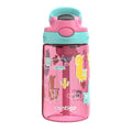 Contigo 14oz Kids' Water Bottle with Redesigned AutoSpout Straw Azalea Jade Vine with Llamas - YB9Y