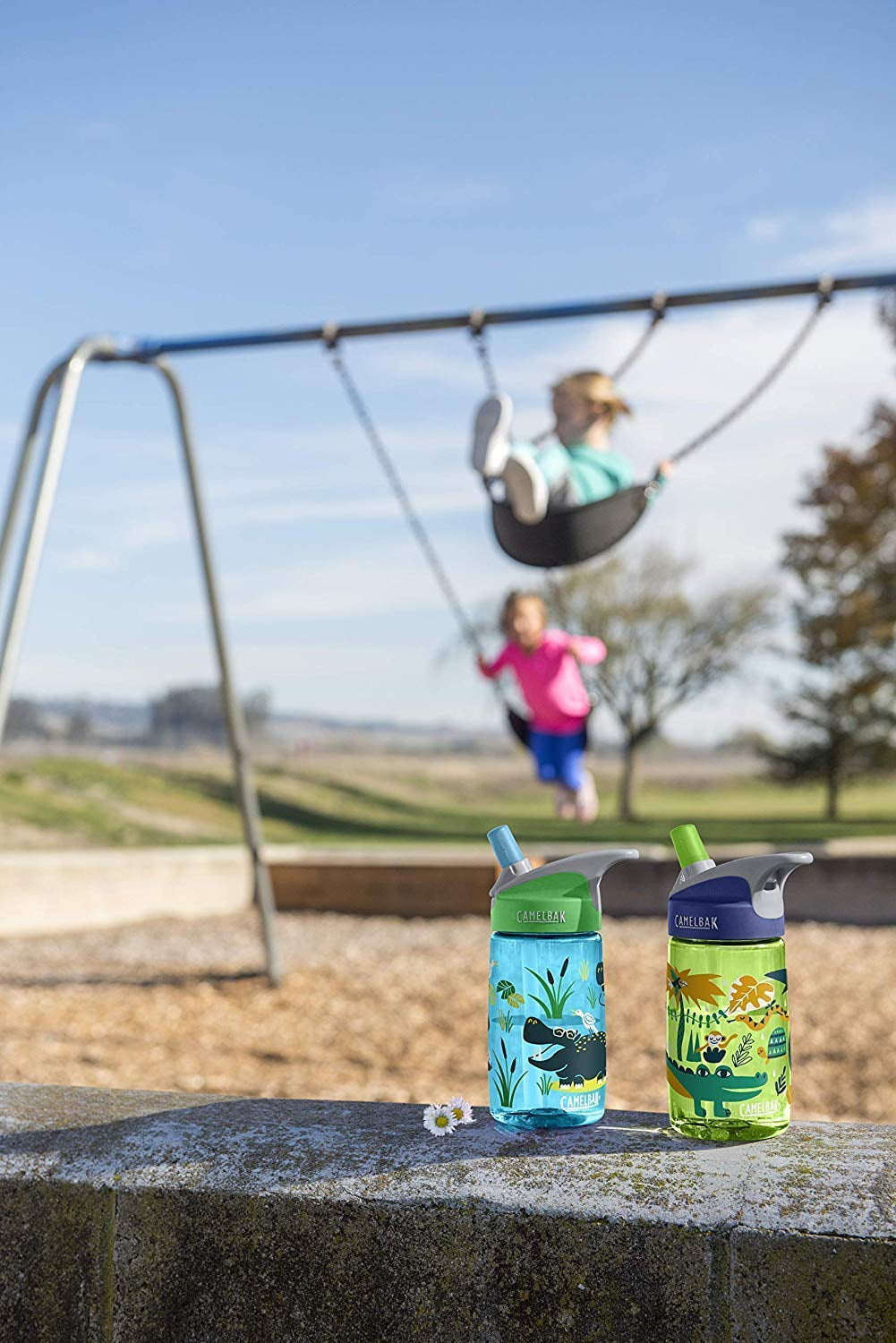 CamelBak Eddy Kids BPA Free Water Bottle Airplane Bandits Bottle Only - 33YV