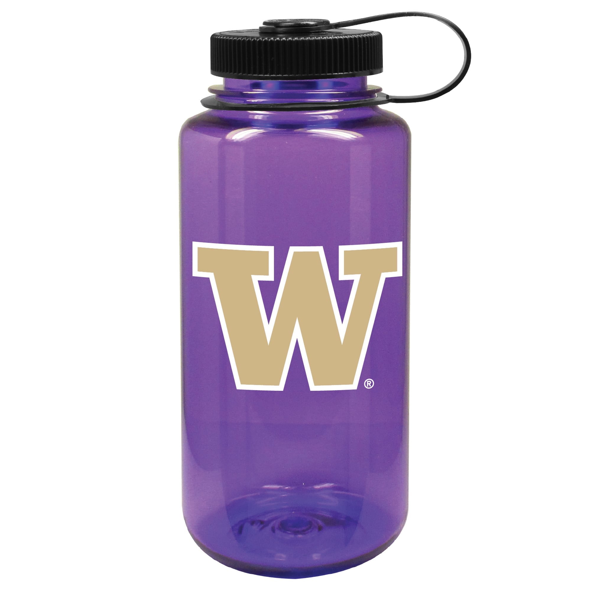 Purple Washington Huskies 32oz. Nalgene Sustainable Wide Mouth Water Bottle - N1LS