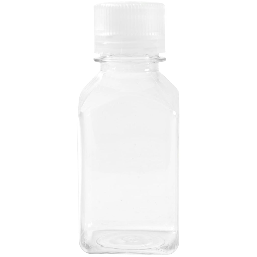 Nalgene Transparent Lexan Polycarbonate Square Storage Bottle - 8 oz. - Clear - W2M7