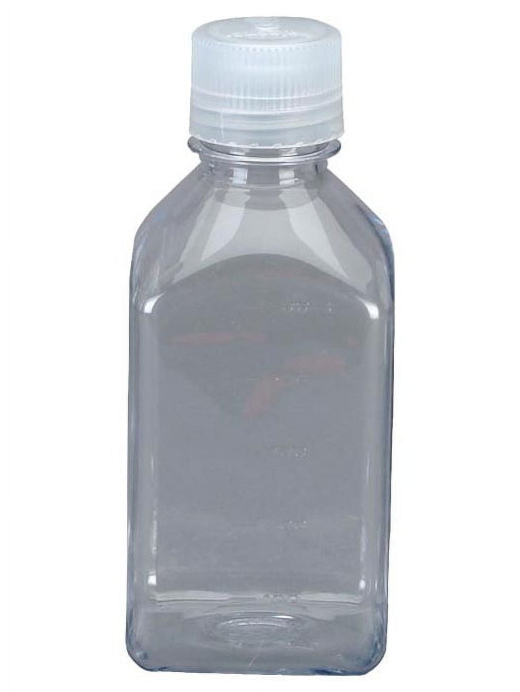 Nalgene Transparent Lexan Polycarbonate Square Storage Bottle - 8 oz. - Clear - W2M7