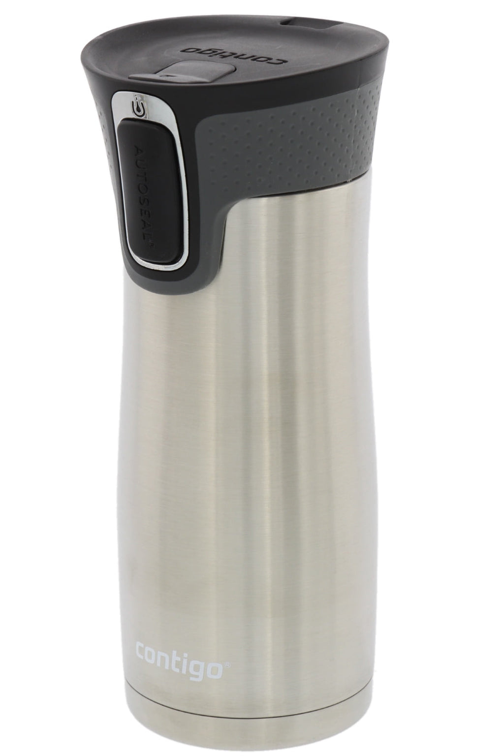 Contigo AUTOSEAL West Loop 2.0 Travel Mug, 16 oz., Stainless Steel with Black Button - UDF7