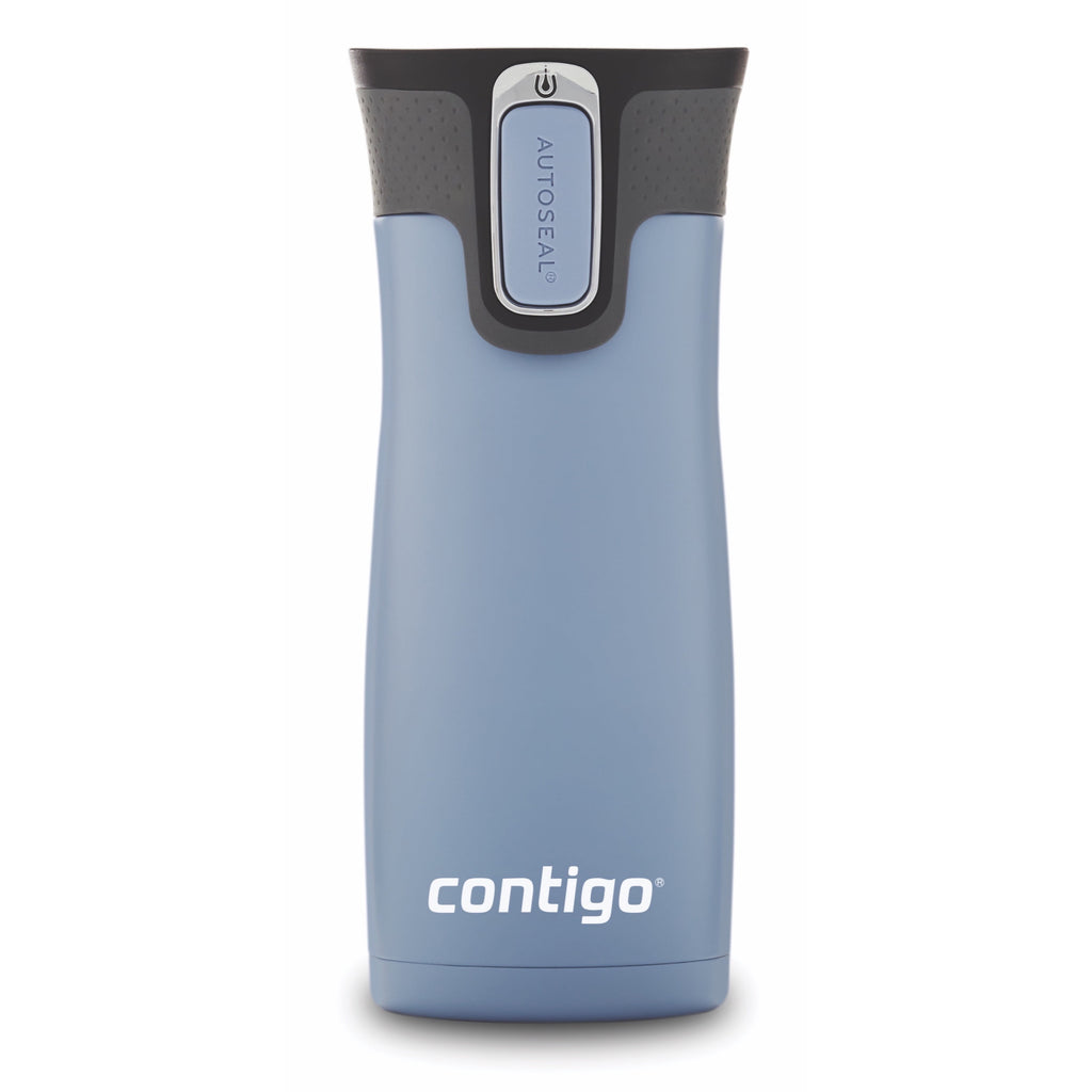 Contigo AUTOSEAL West Loop 2.0 Travel Mug, 16 oz., Stainless Steel with Black Button - UDF7