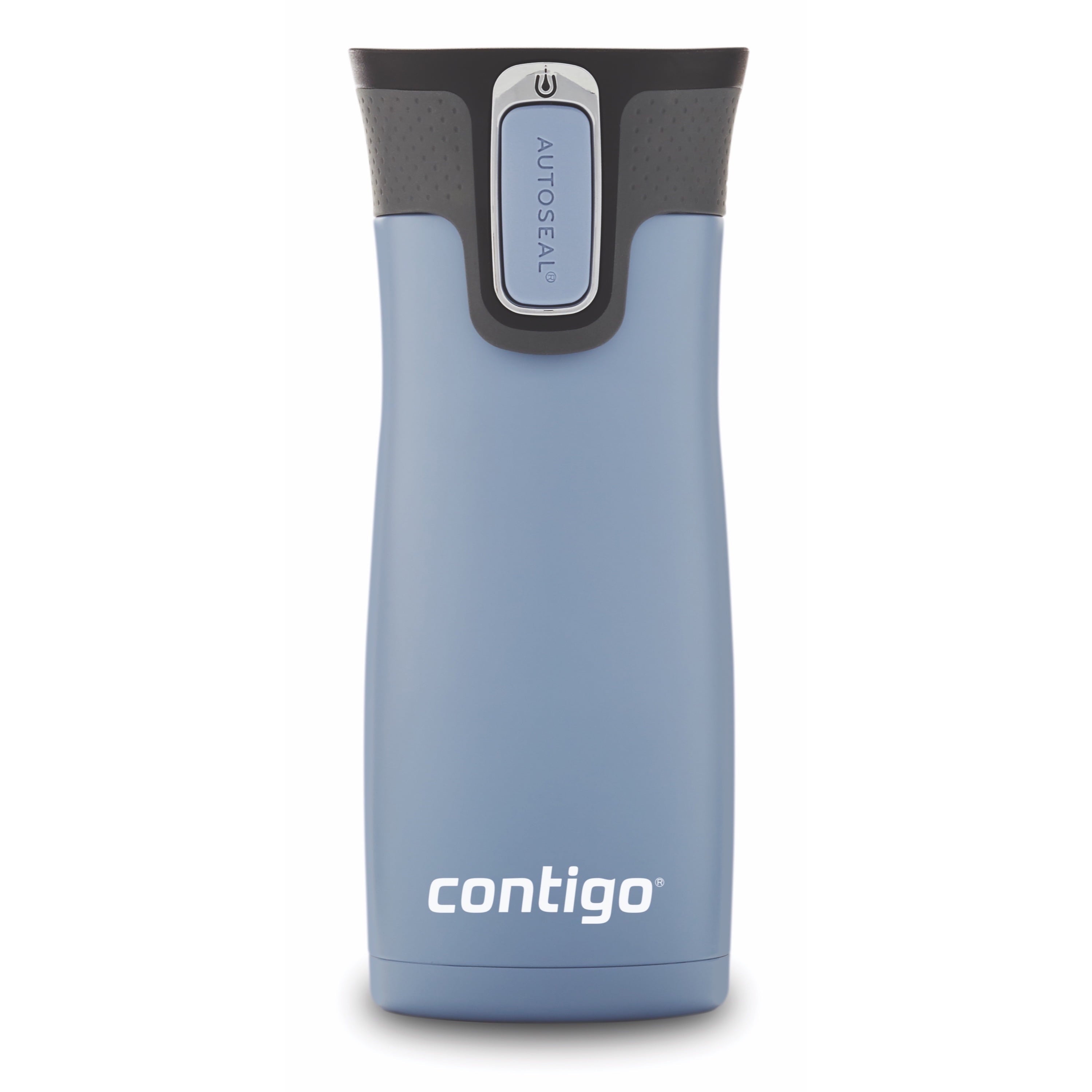 Contigo AUTOSEAL West Loop 2.0 Travel Mug, 16 oz., Stainless Steel with Black Button - UDF7