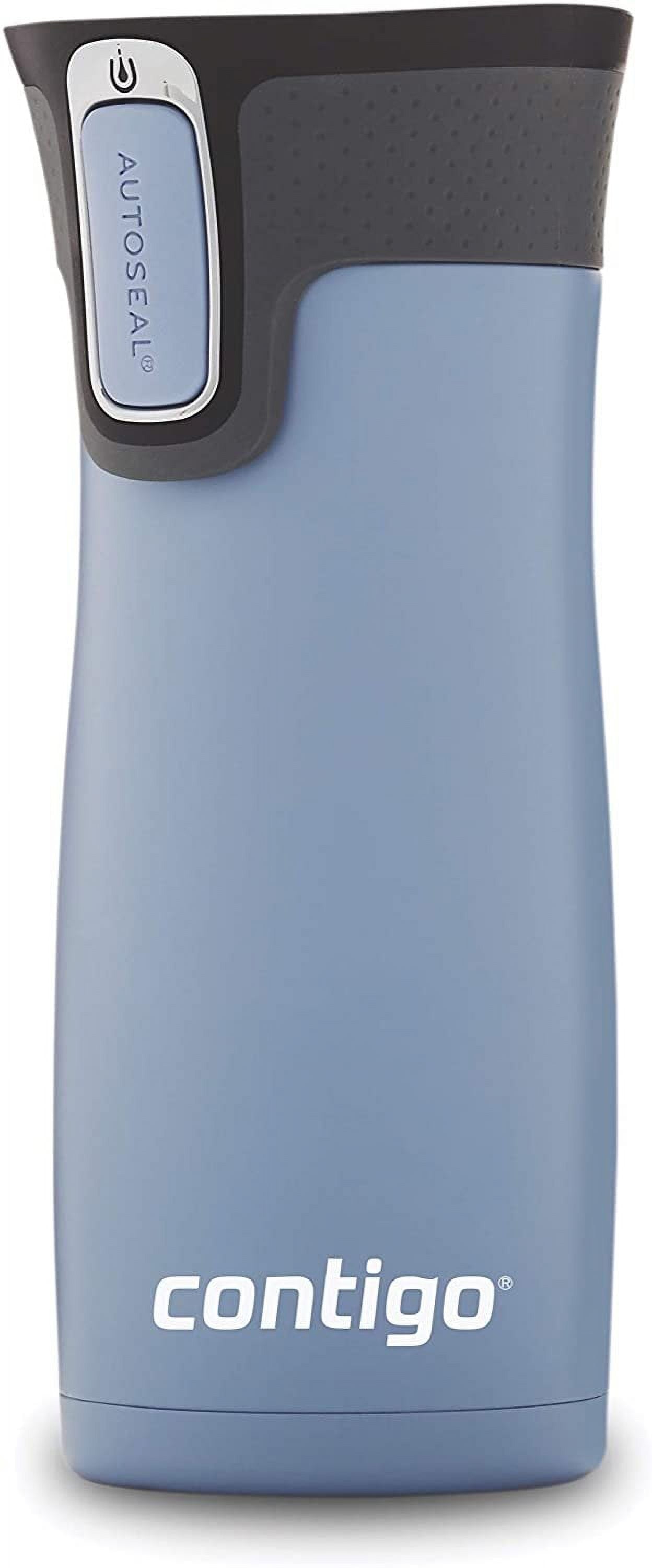 Contigo AUTOSEAL West Loop 2.0 Travel Mug, 16 oz., Stainless Steel with Black Button - UDF7