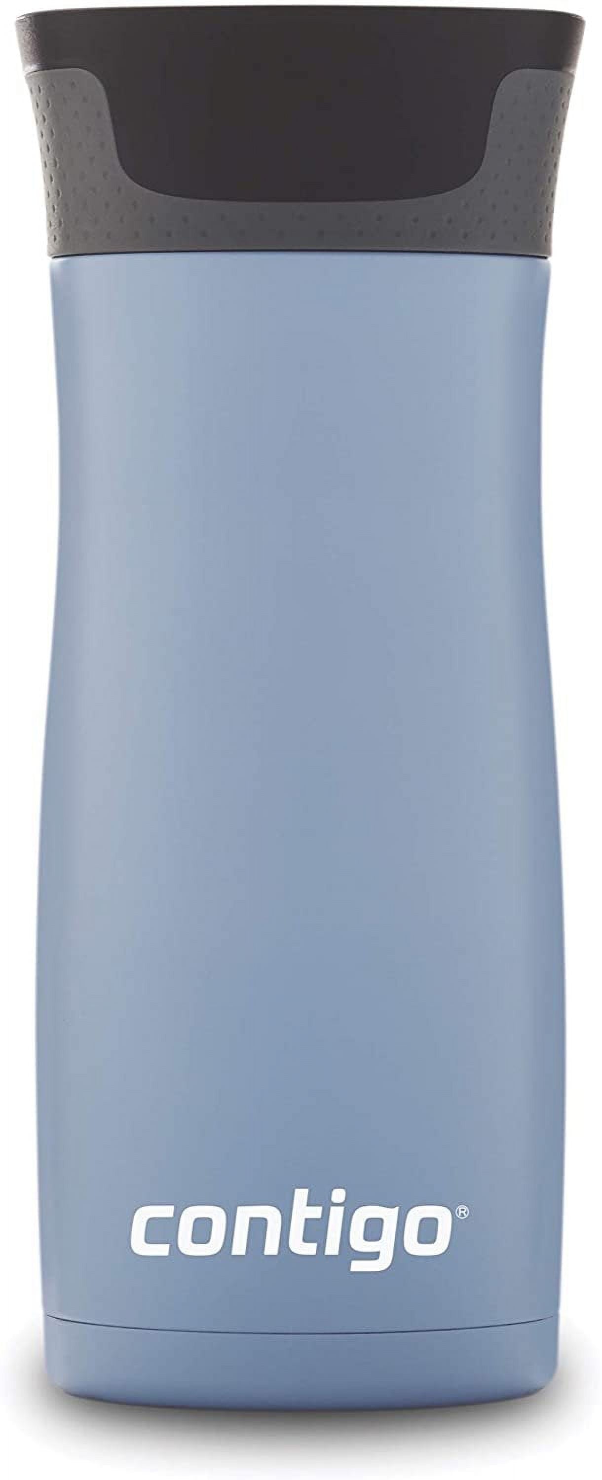 Contigo AUTOSEAL West Loop 2.0 Travel Mug, 16 oz., Stainless Steel with Black Button - UDF7
