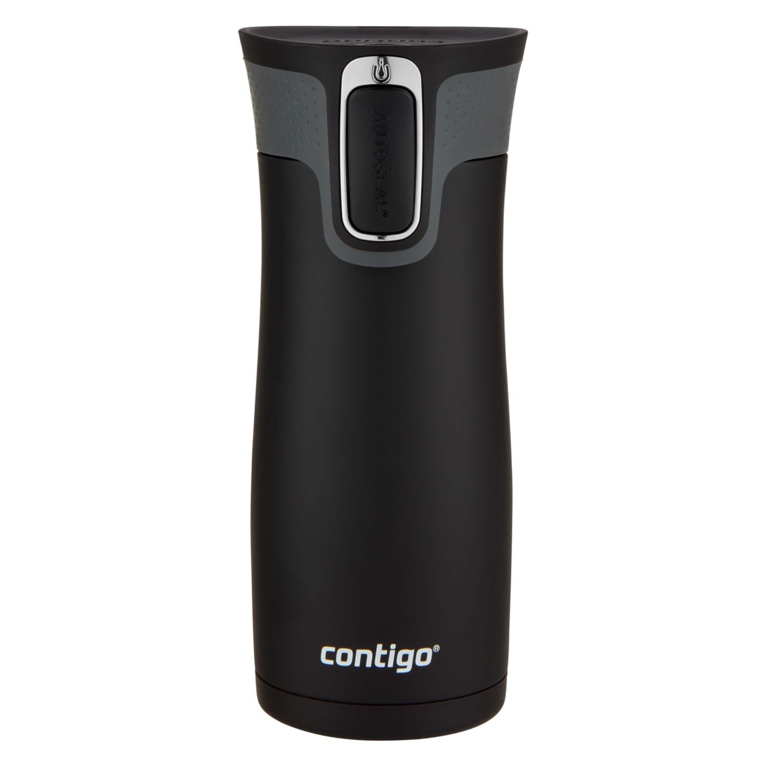 Contigo AUTOSEAL West Loop 2.0 Travel Mug, 16 oz., Stainless Steel with Black Button - UDF7