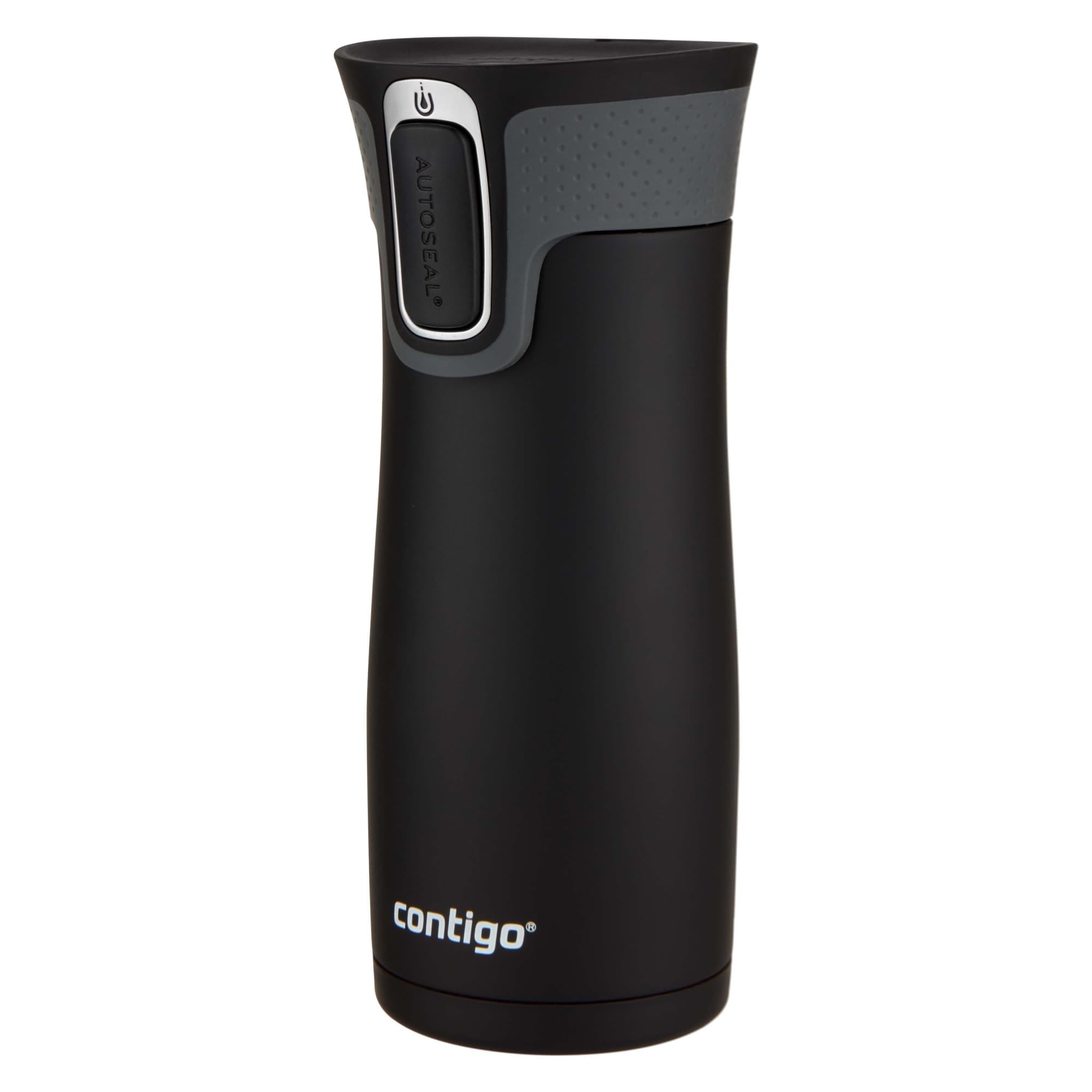 Contigo AUTOSEAL West Loop 2.0 Travel Mug, 16 oz., Stainless Steel with Black Button - UDF7