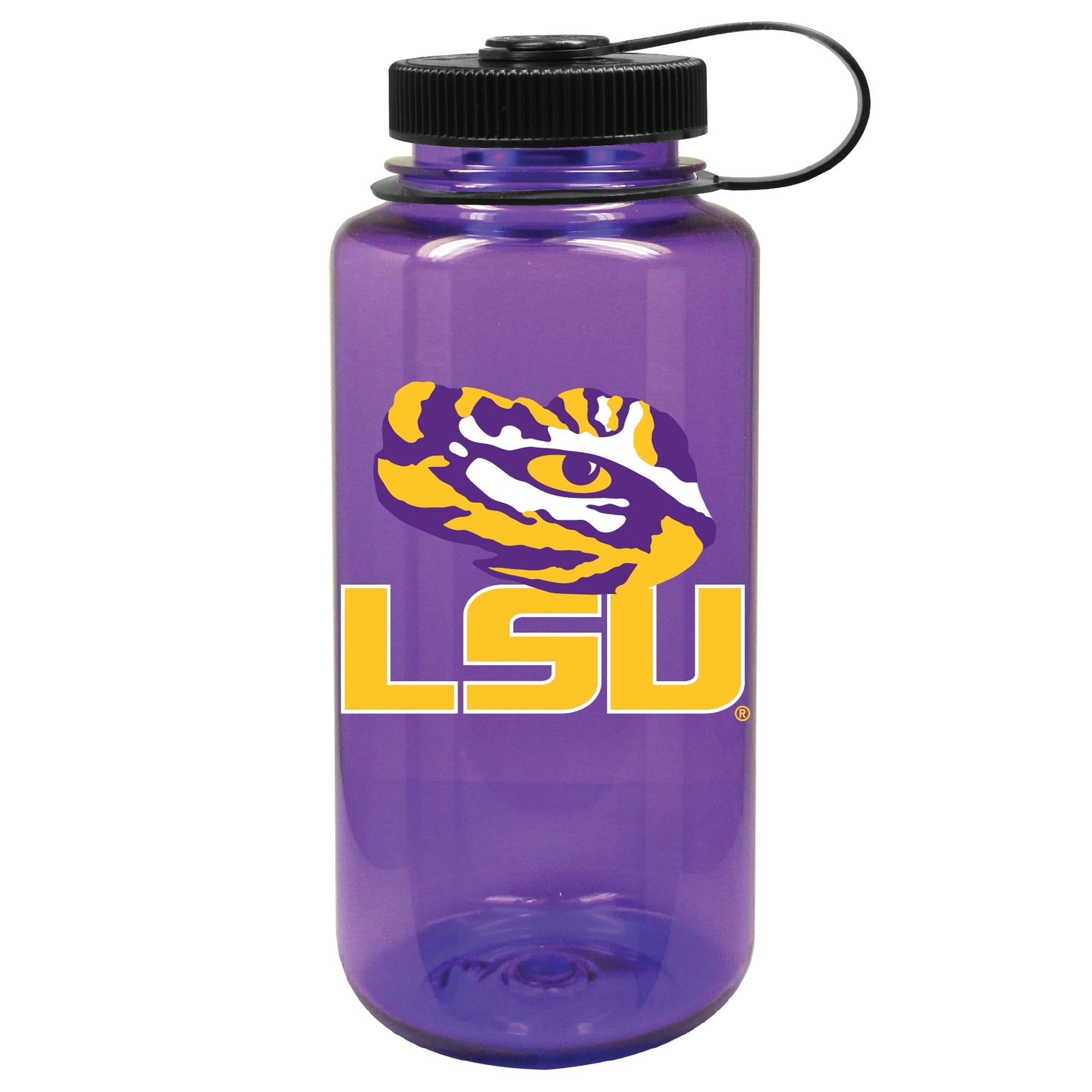Purple LSU Tigers 32oz. Nalgene Sustainable Wide Mouth Water Bottle - POXS