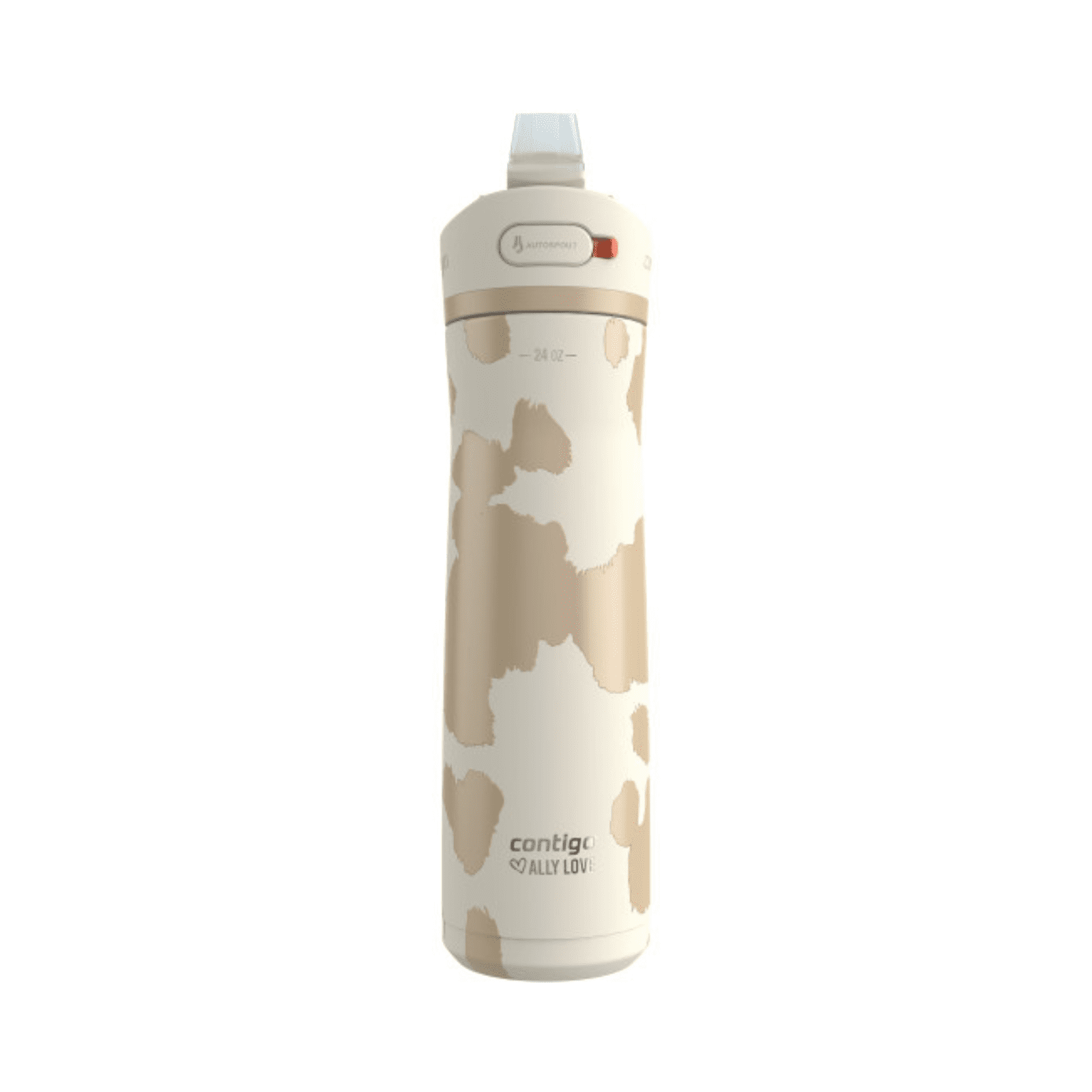 Contigo x Ally Love Ashland Chill 2.0 Stainless Steel Water Bottle with Autospout Lid, 24 oz, Oatmilk - 83CQ