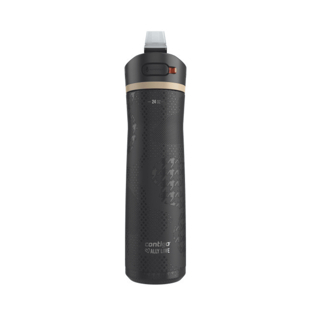 Contigo x Ally Love Ashland Chill 2.0 Stainless Steel Water Bottle with Autospout Lid, 24 oz, Oatmilk - 83CQ