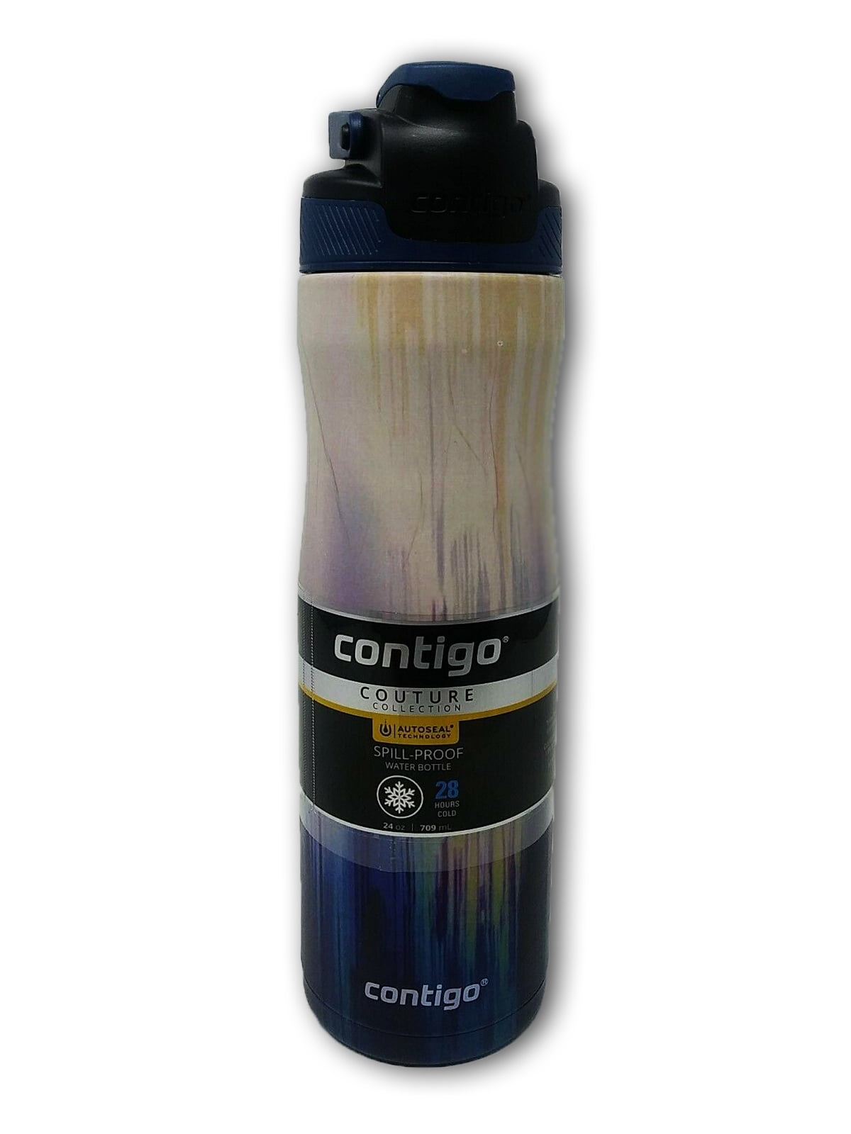 Contigo Couture Collection Spill-Proof Water Bottle with Autoseal Technology, 28 Hours Cold, 24 Ounces - WH9U