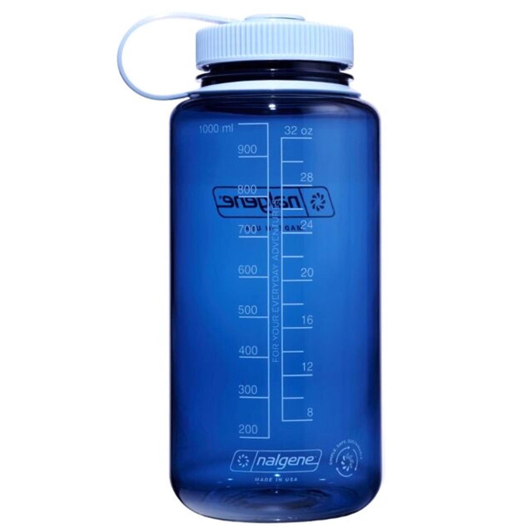 Nalgene Sustain 32 oz. Wide Mouth Water Bottle - Indigo - OHES