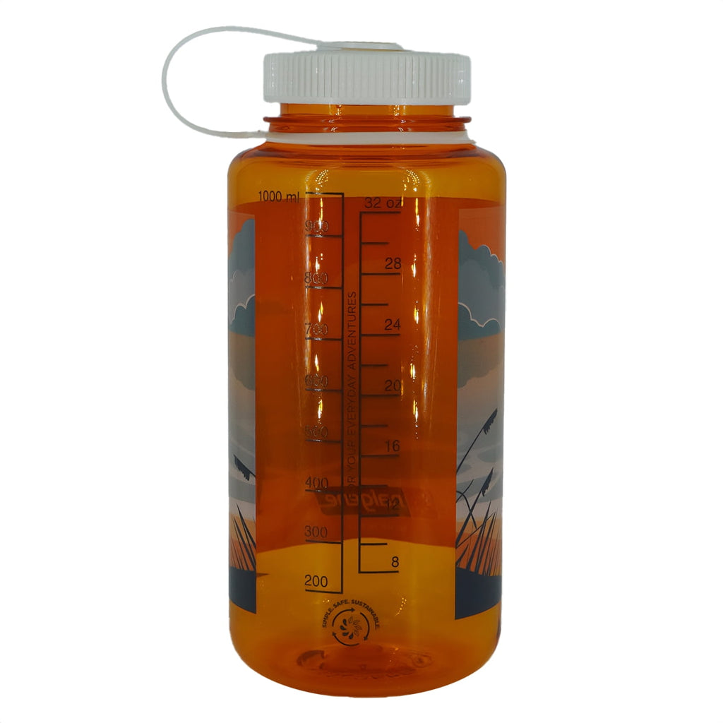 Nalgene Sustain 32 oz. Wide Mouth Water Bottle - Indigo - OHES