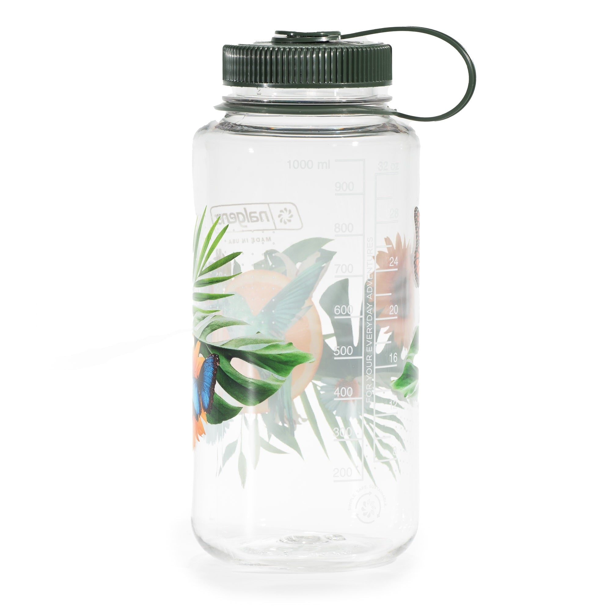 Nalgene Sustain 32 oz. Wide Mouth Water Bottle - Indigo - OHES