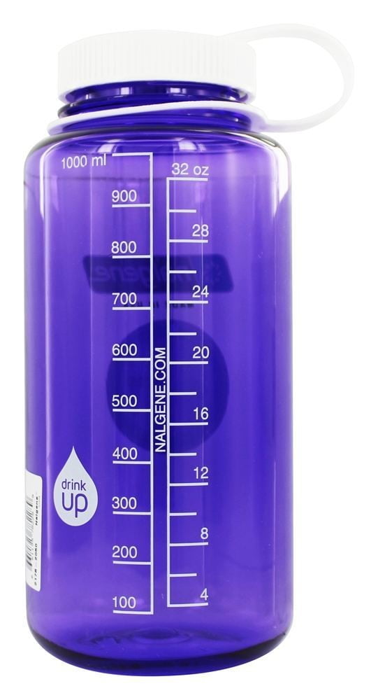 Nalgene Sustain 32 oz. Wide Mouth Water Bottle - Indigo - OHES