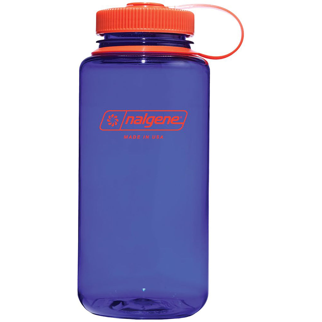 Nalgene Sustain 32 oz. Wide Mouth Water Bottle - Indigo - OHES