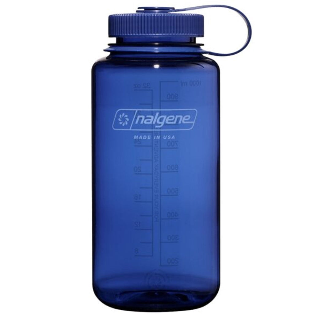 Nalgene Sustain 32 oz. Wide Mouth Water Bottle - Indigo - OHES