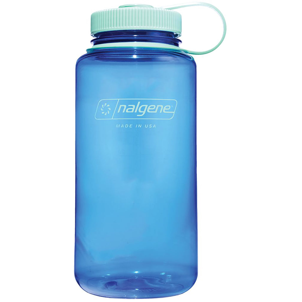 Nalgene Sustain 32 oz. Wide Mouth Water Bottle - Indigo - OHES