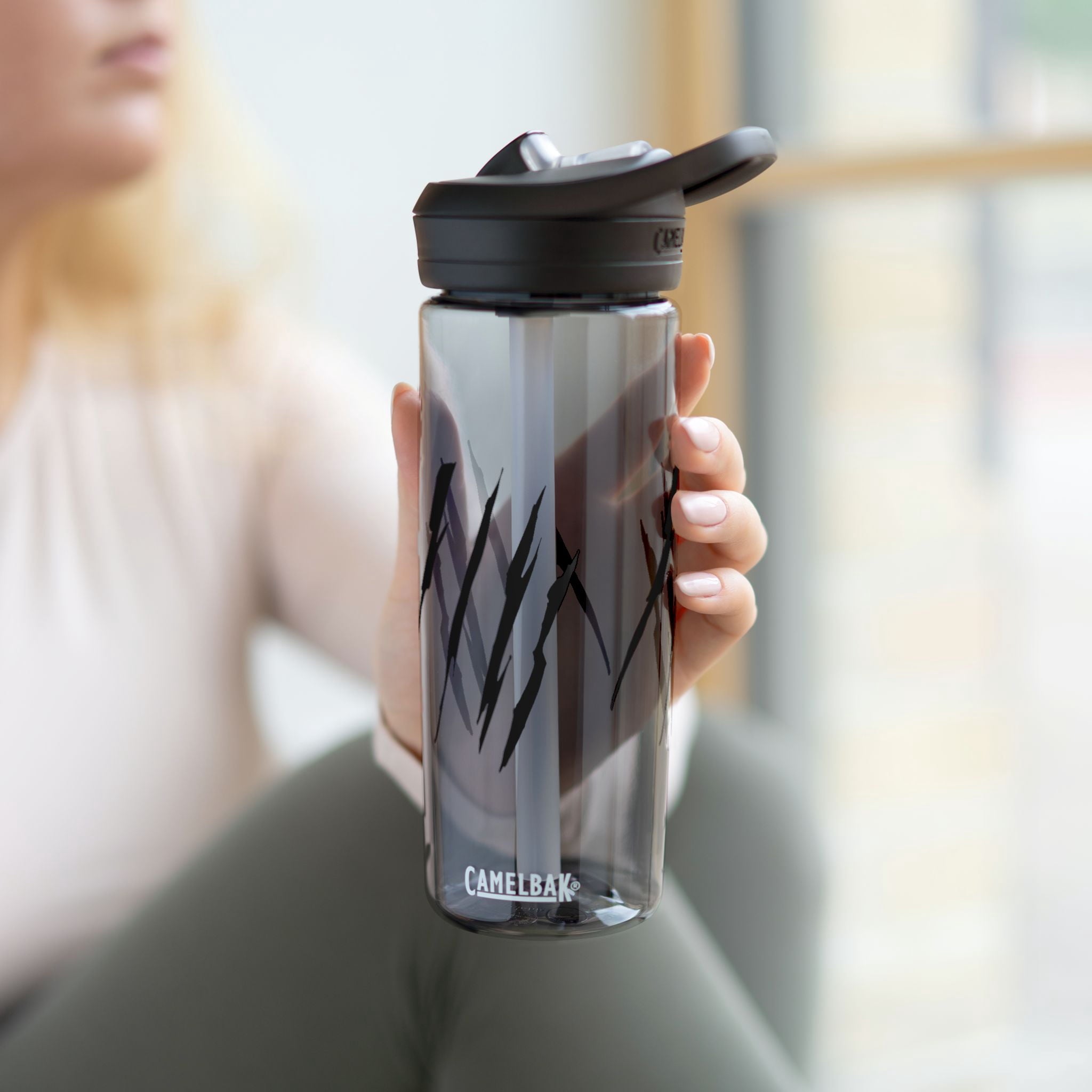 Effete Feline Claw Marks Scratch CamelBak Eddy®  Water Bottle, 20oz\25oz - FTSD