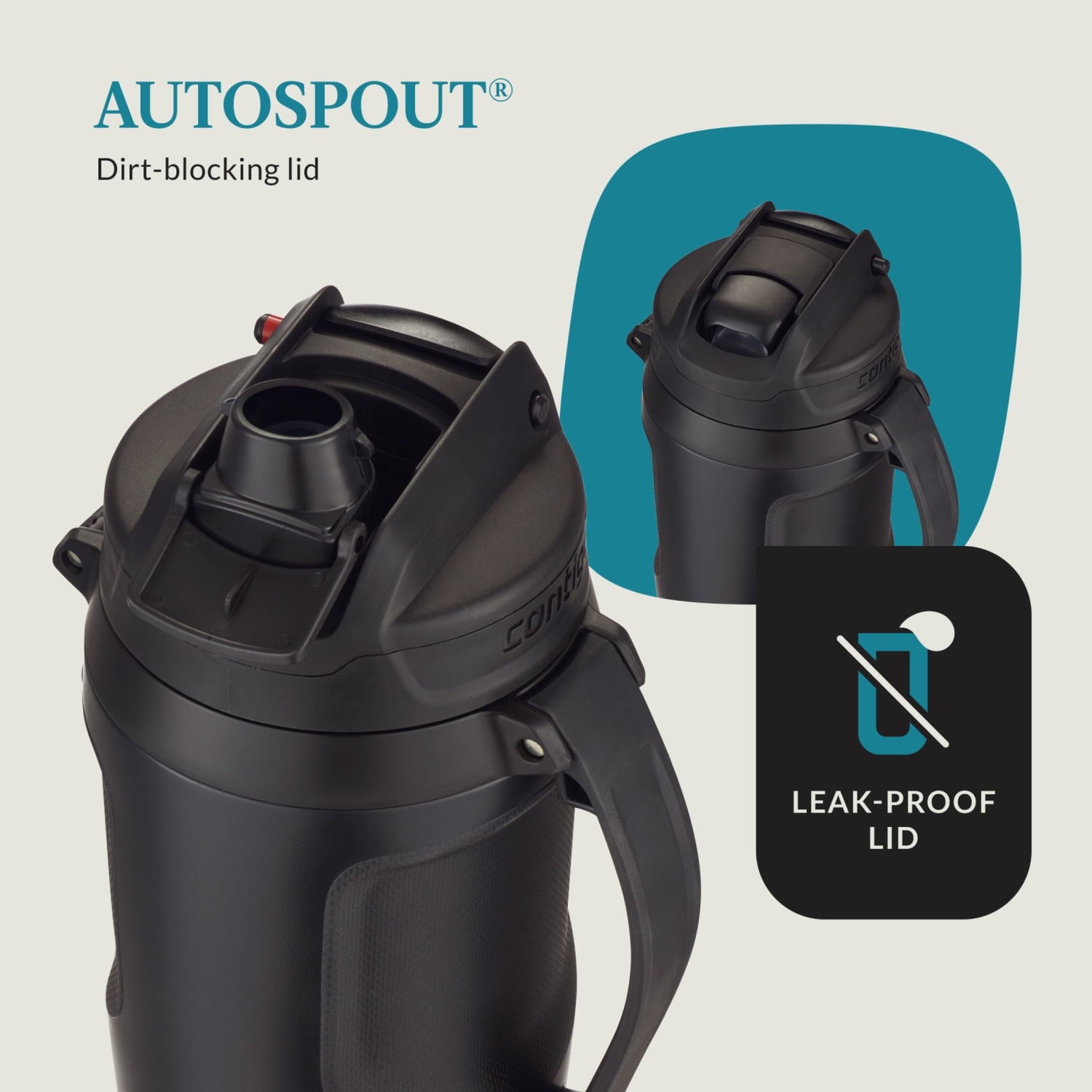 Contigo Fit Jug with AUTOSPOUT Lid, 64oz - SRC1