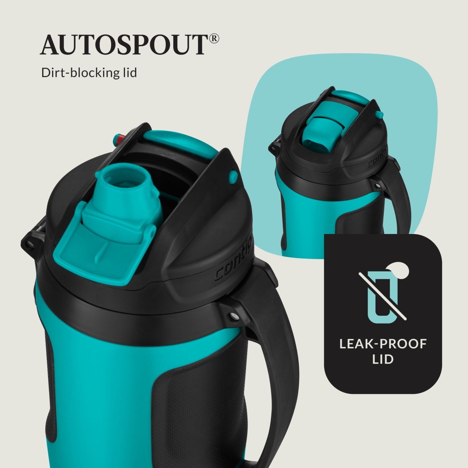Contigo Fit Jug with AUTOSPOUT Lid, 64oz - SRC1