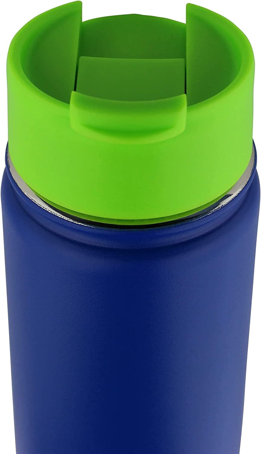 NuRich Hydro Wide Mouth Flip and Sip Replacement Coffee Lid or Cap Accessories Compatible with Hydroflask, Nalgene, and Many More Top Water Bottle Brands Sizes 12 16 18 20 32 40 64 Ounce - QQME