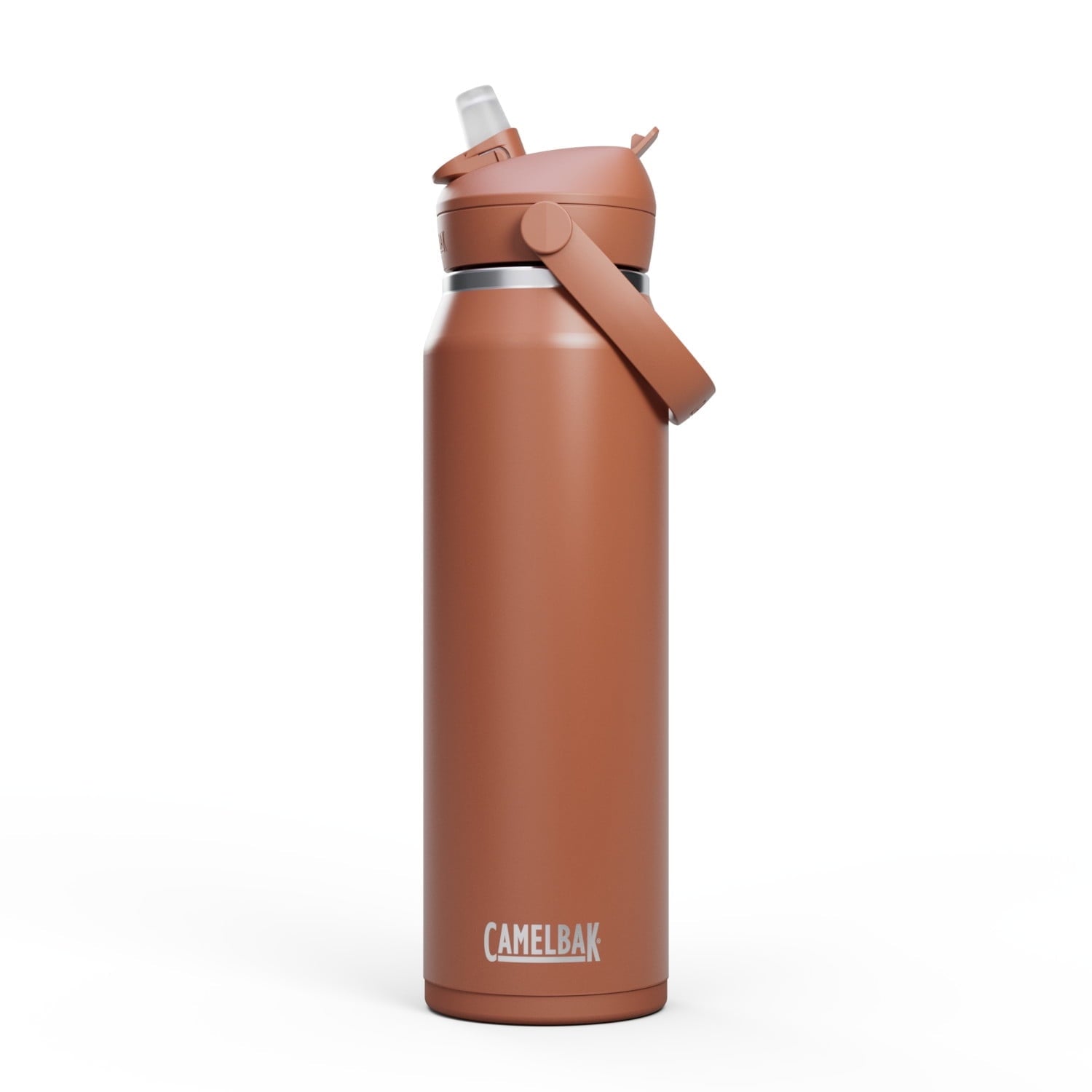 CamelBak Thrive™ Flip Straw Insulated Stainless Steel Water Bottle, 32oz, Sierra Red - ZMZM