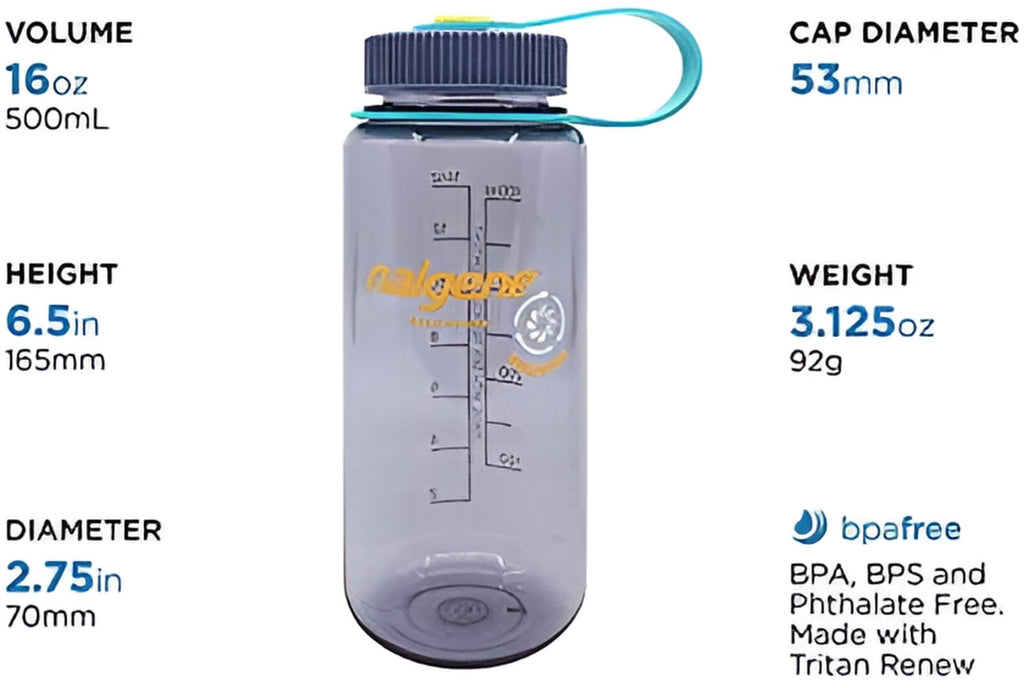 Nalgene 16oz Wide Mouth Sustain Bottle - 66VM