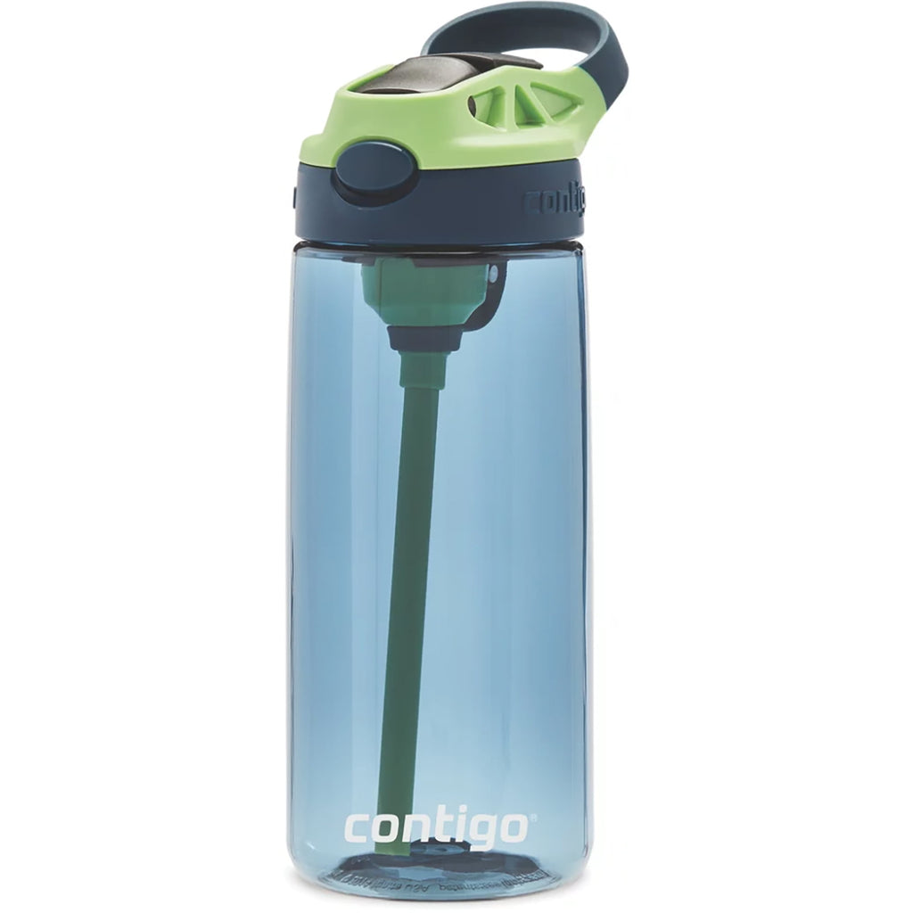 Contigo Kid's 20 oz. AutoSpout Straw Water Bottle - Juniper/Limelight - 9YT5