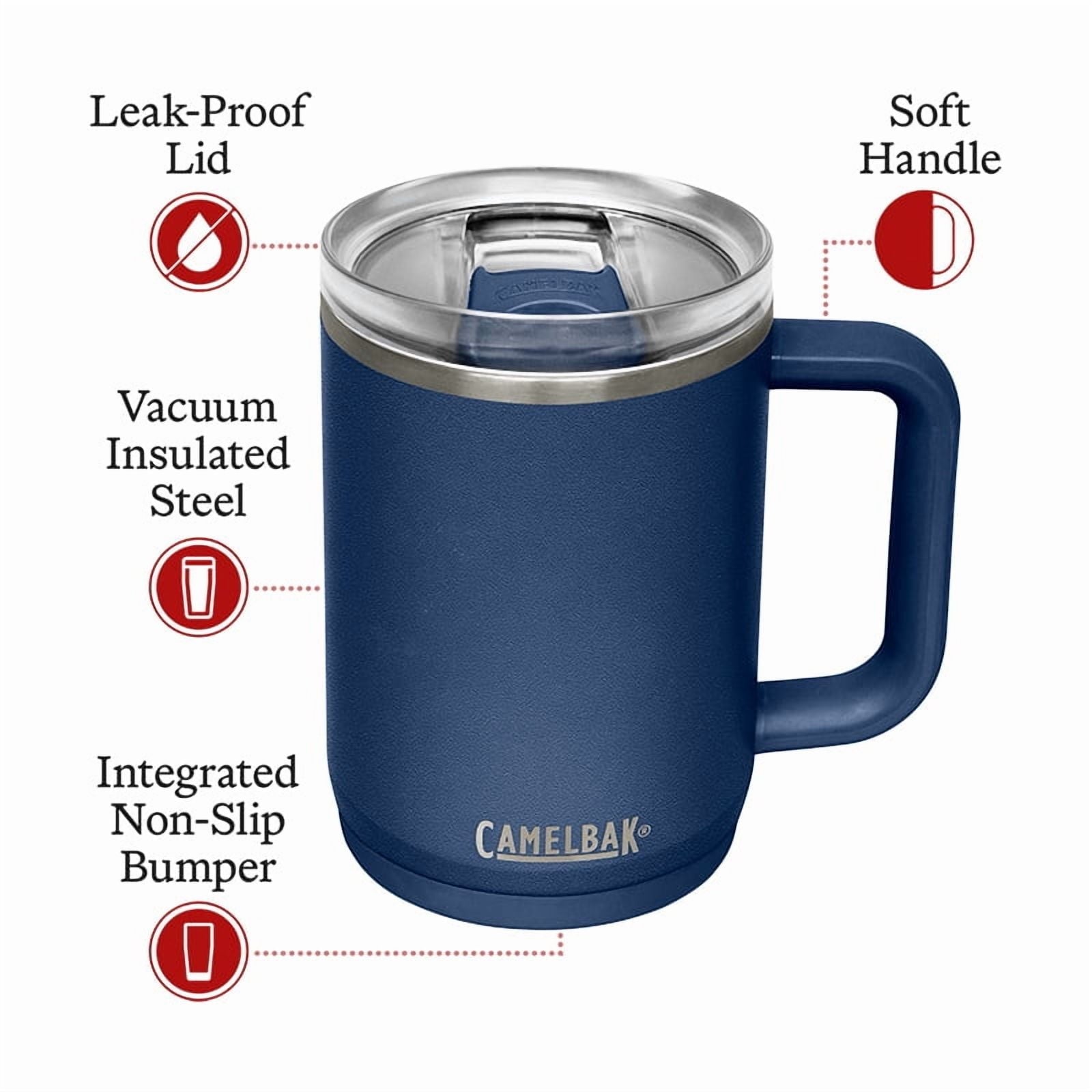 CamelBak Thrive™ Insulated Stainless Steel Mug 16oz, Navy - YOAW