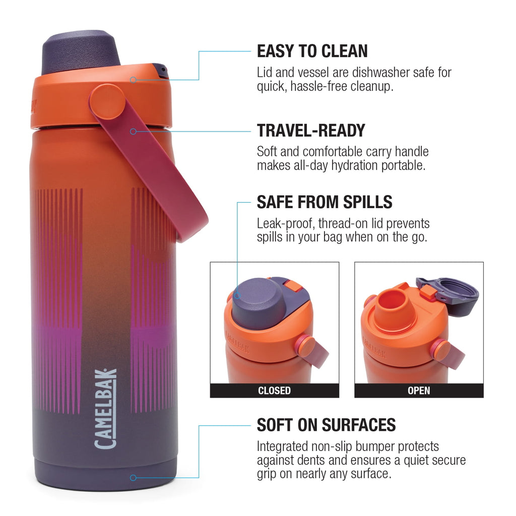 Camelbak Thrive Chug 16oz Stainless Steel Bottle Misty Mountain - ECIL