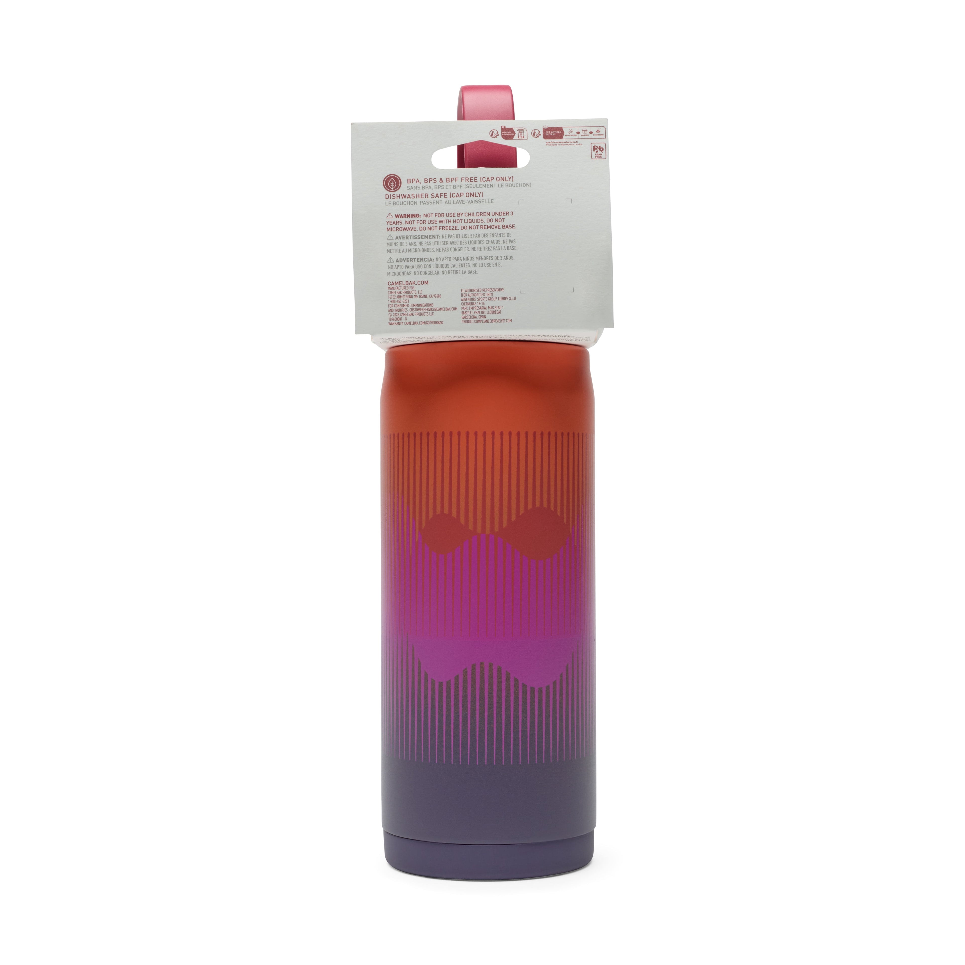 Camelbak Thrive Chug 16oz Stainless Steel Bottle Misty Mountain - ECIL