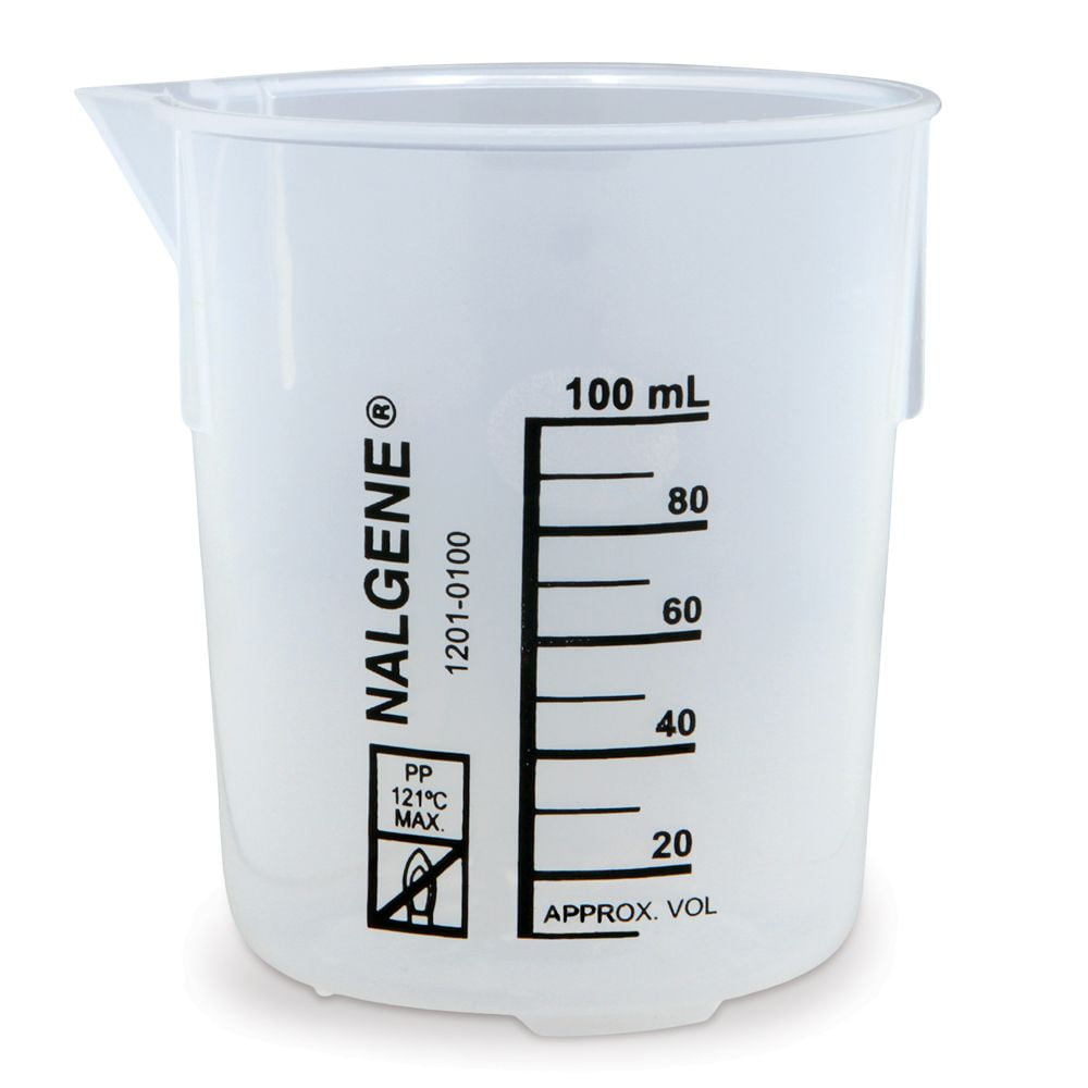 Nalgene Griffin Beaker, Low Form, Polypropylene, 100 Ml - 6G2C