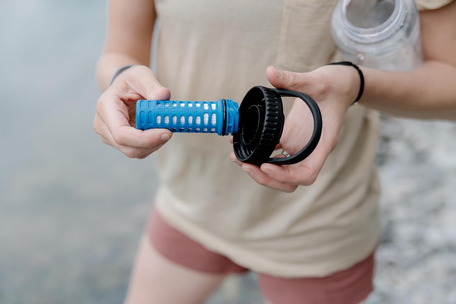 Day Water Bottle Filter for Wide Mouth , Nalgene, and Water Bottles - 2DZL