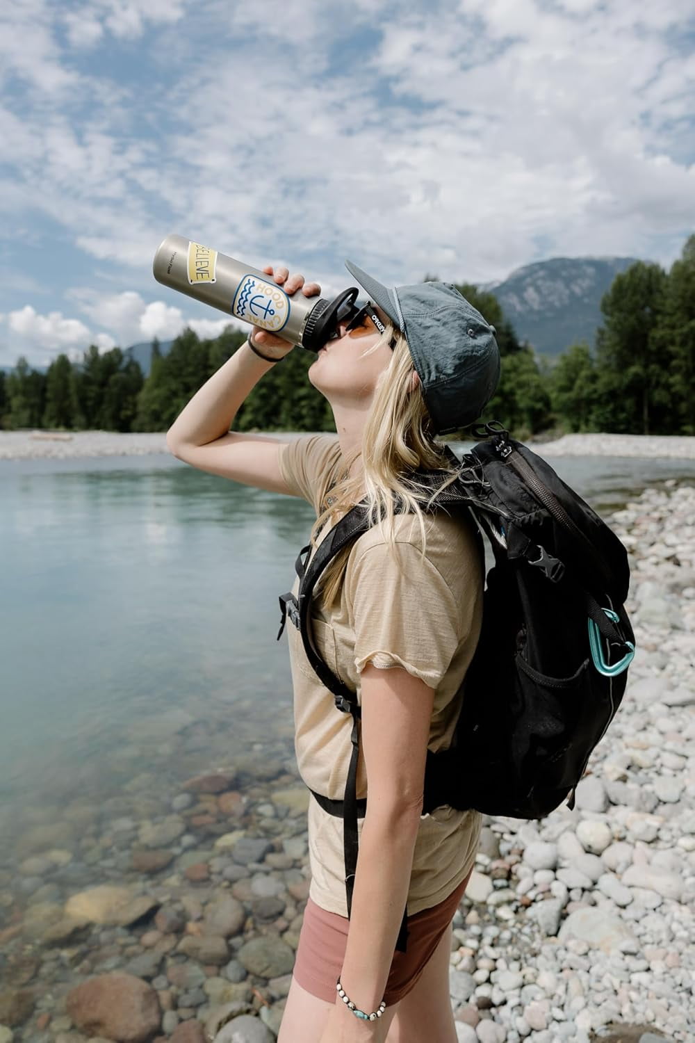 Day Water Bottle Filter for Wide Mouth , Nalgene, and Water Bottles - 2DZL