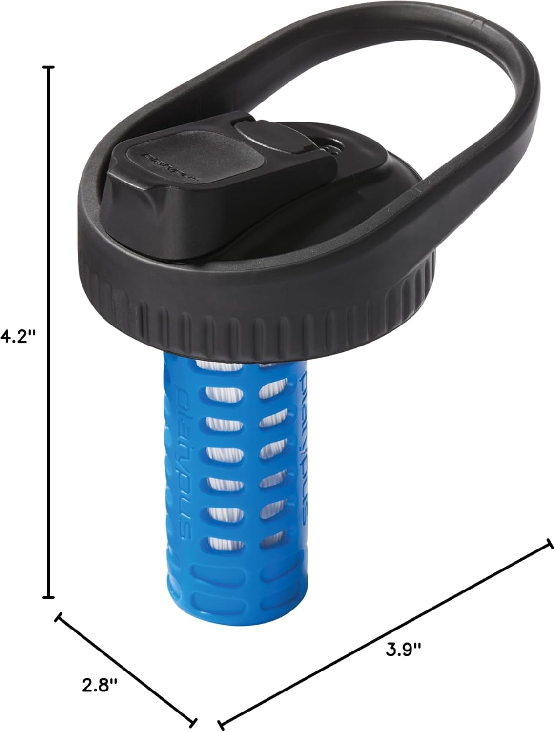 Day Water Bottle Filter for Wide Mouth , Nalgene, and Water Bottles - 2DZL