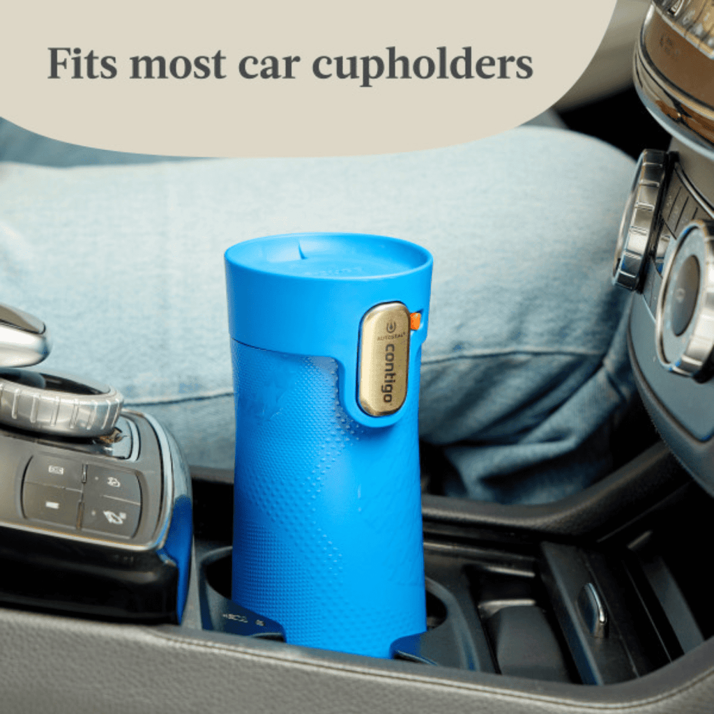 Contigo x Ally Love Autoseal West Loop Vacuum-Insulated Stainless Steel Travel Mug with Easy-Clean Lid, 16 oz, Stellar Jay - HHS3