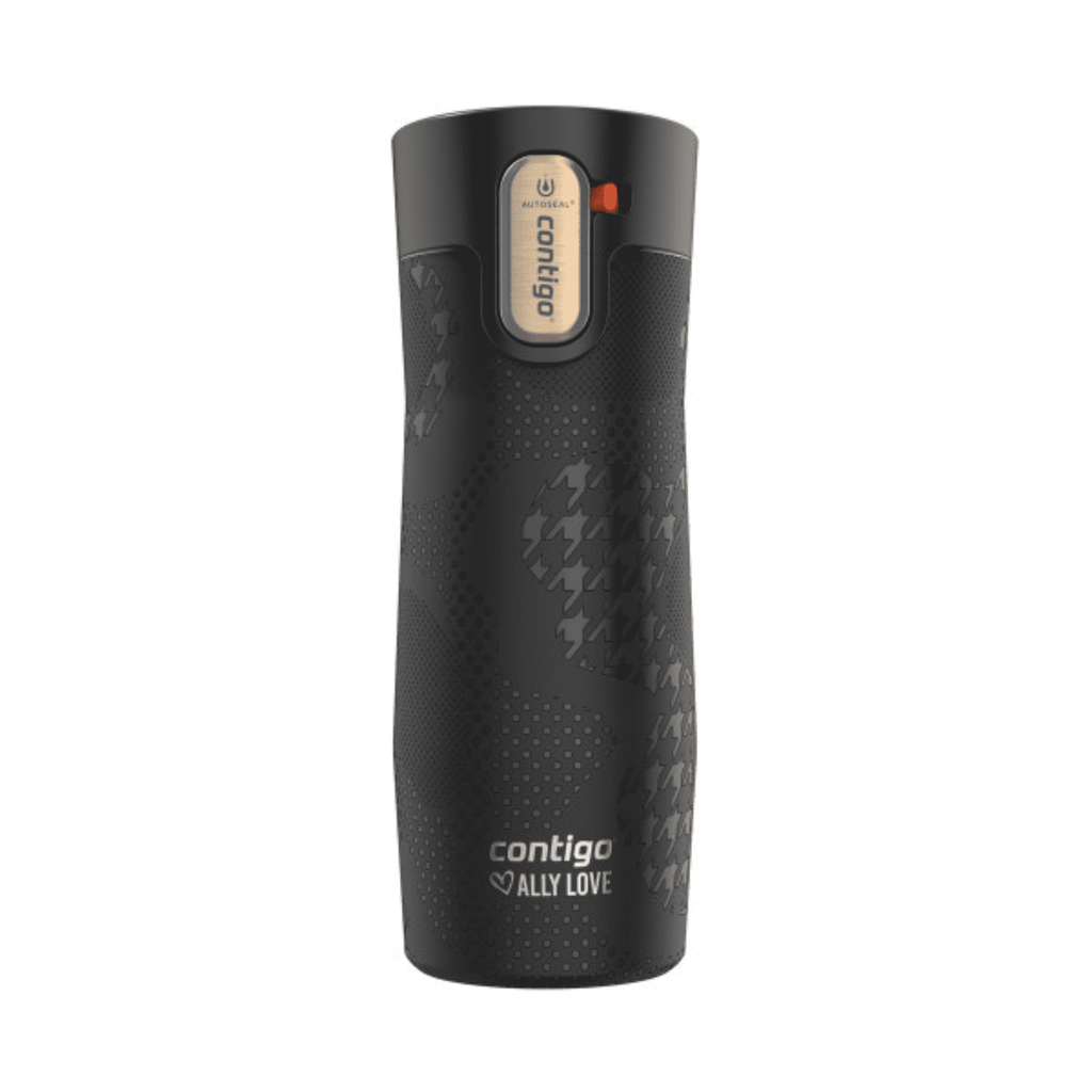 Contigo x Ally Love Autoseal West Loop Vacuum-Insulated Stainless Steel Travel Mug with Easy-Clean Lid, 16 oz, Stellar Jay - HHS3