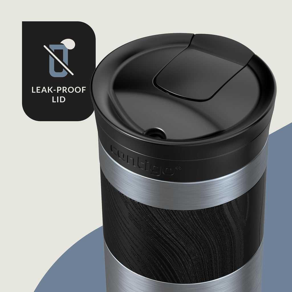 Contigo Byron 2.0 Stainless Steel Travel Mug with SNAPSEAL Lid and Grip, 16oz. - KF8J