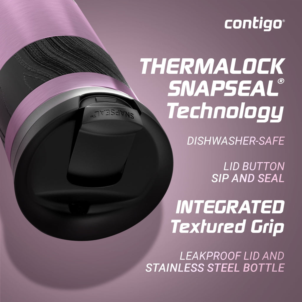 Contigo Byron 2.0 Stainless Steel Travel Mug with SNAPSEAL Lid and Grip, 16oz. - KF8J