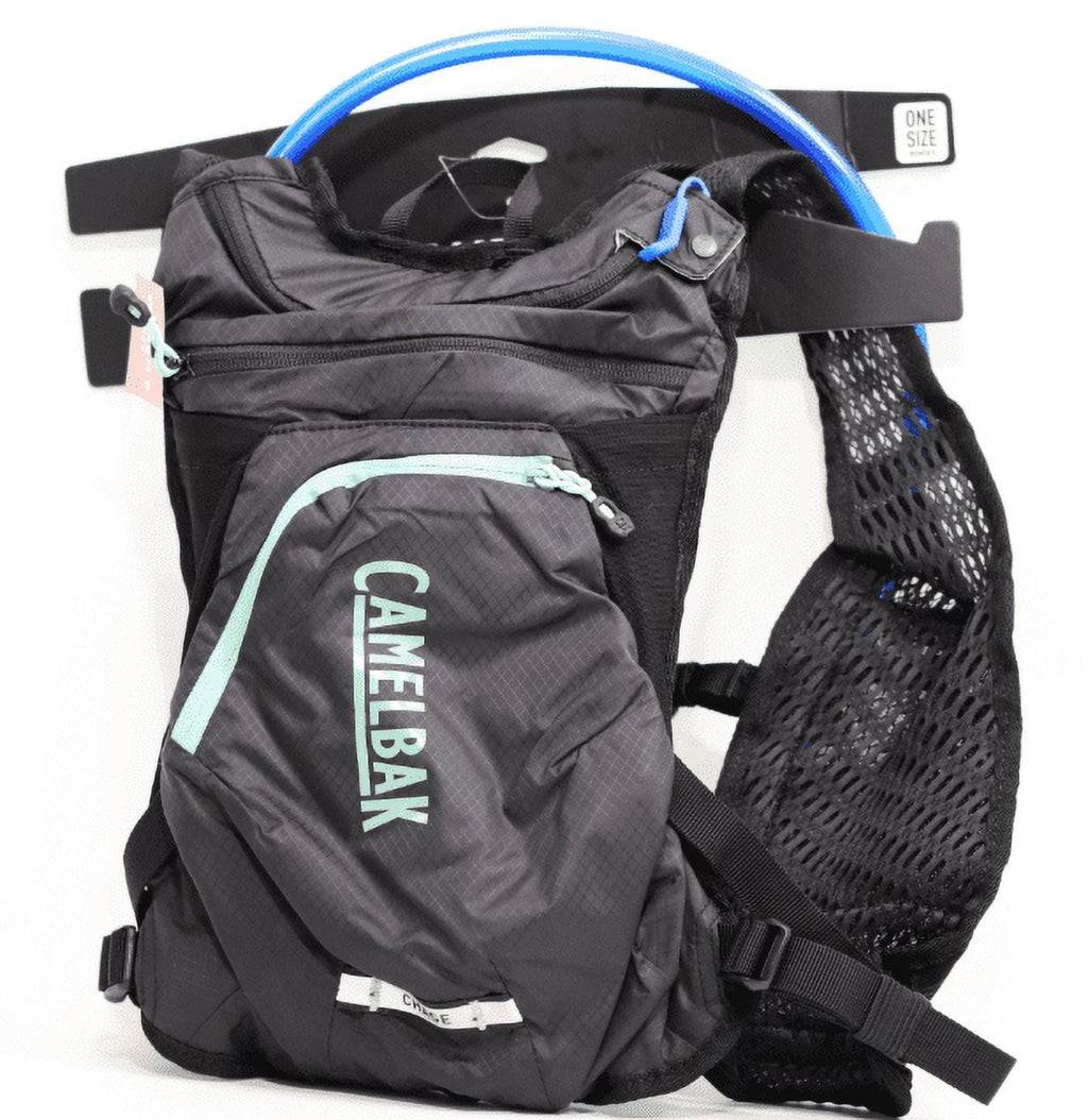 CamelBak Women's Chase Bike Vest 50oz - Hydration Vest - Easy Access Pockets, Black/Mint - KFFO