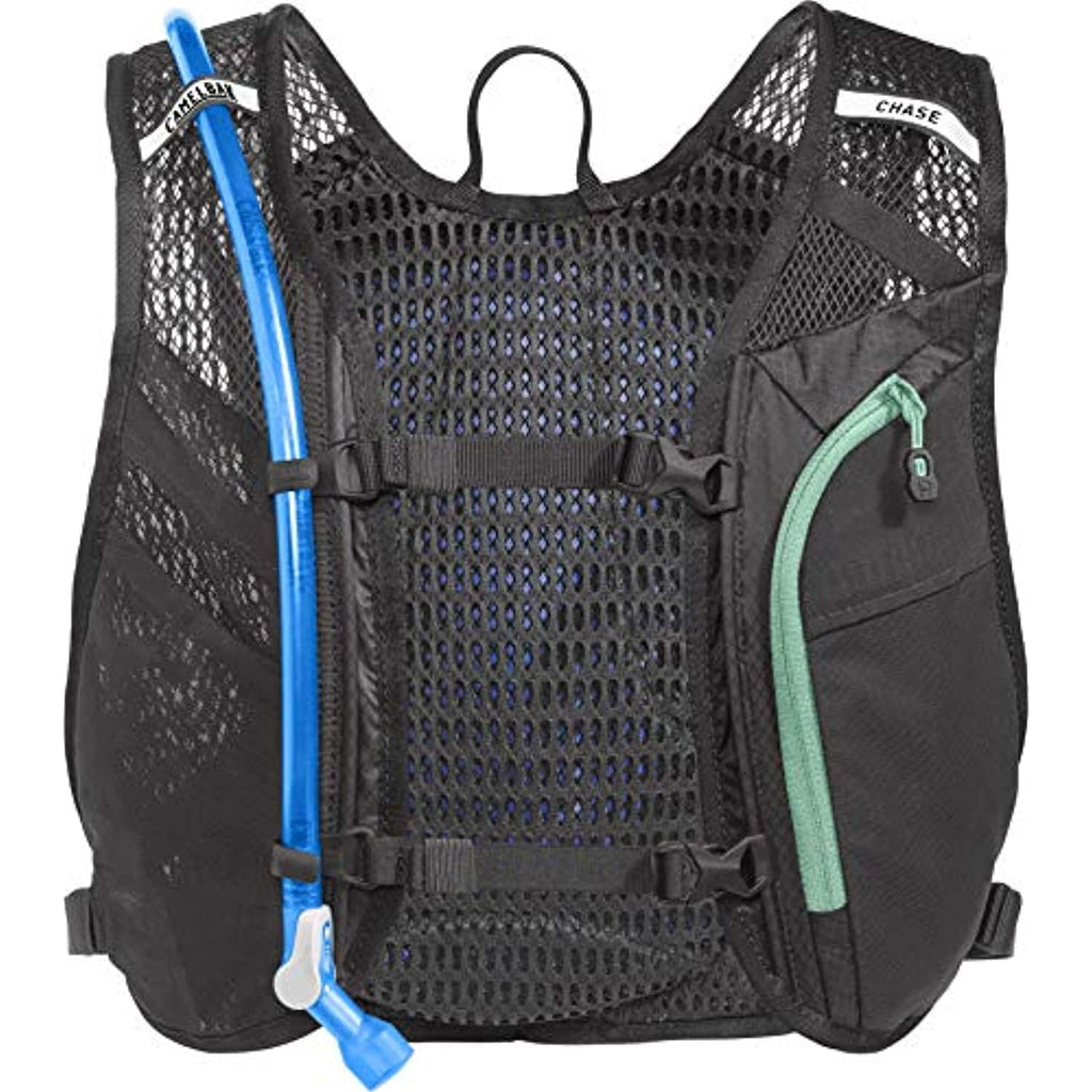 CamelBak Women's Chase Bike Vest 50oz - Hydration Vest - Easy Access Pockets, Black/Mint - KFFO