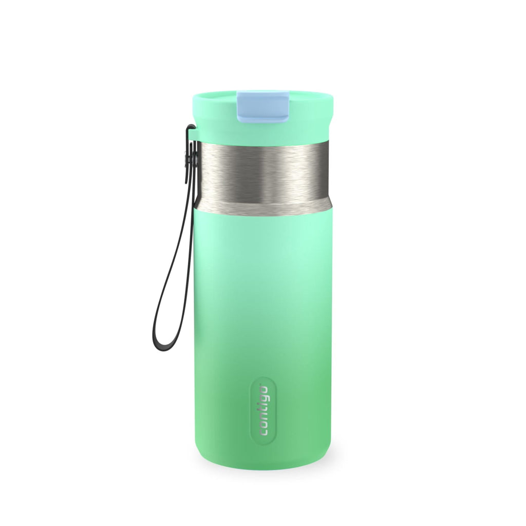 Contigo DualSip 16 oz Compact Leakproof Insulated Water Bottle with 2-Way Lid - XZVD