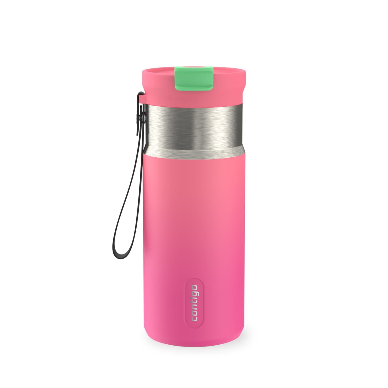 Contigo DualSip 16 oz Compact Leakproof Insulated Water Bottle with 2-Way Lid - XZVD