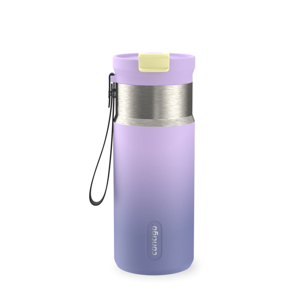 Contigo DualSip 16 oz Compact Leakproof Insulated Water Bottle with 2-Way Lid - XZVD