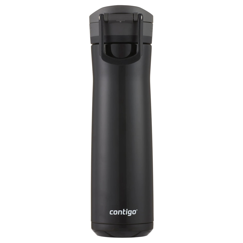 Contigo Jackson Chill  Bundle 2 Water Bottles Black 24oz and Pink  20oz with Autopop Lid - TAAM