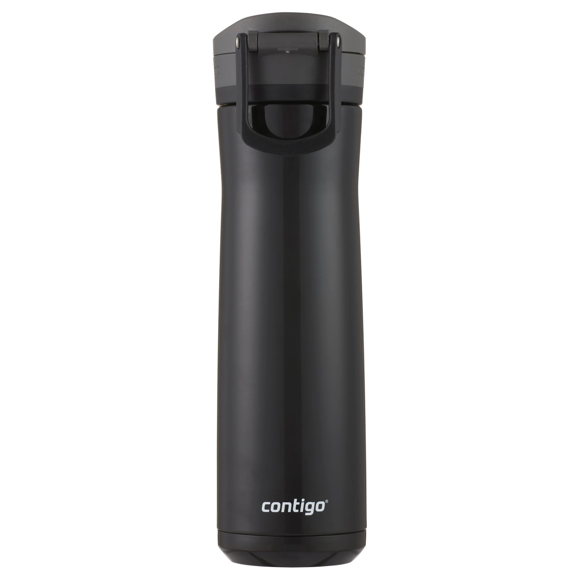 Contigo Jackson Chill  Bundle 2 Water Bottles Black 24oz and Pink  20oz with Autopop Lid - TAAM